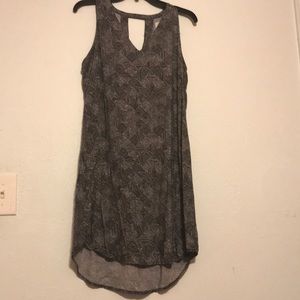 Black and white summery dress